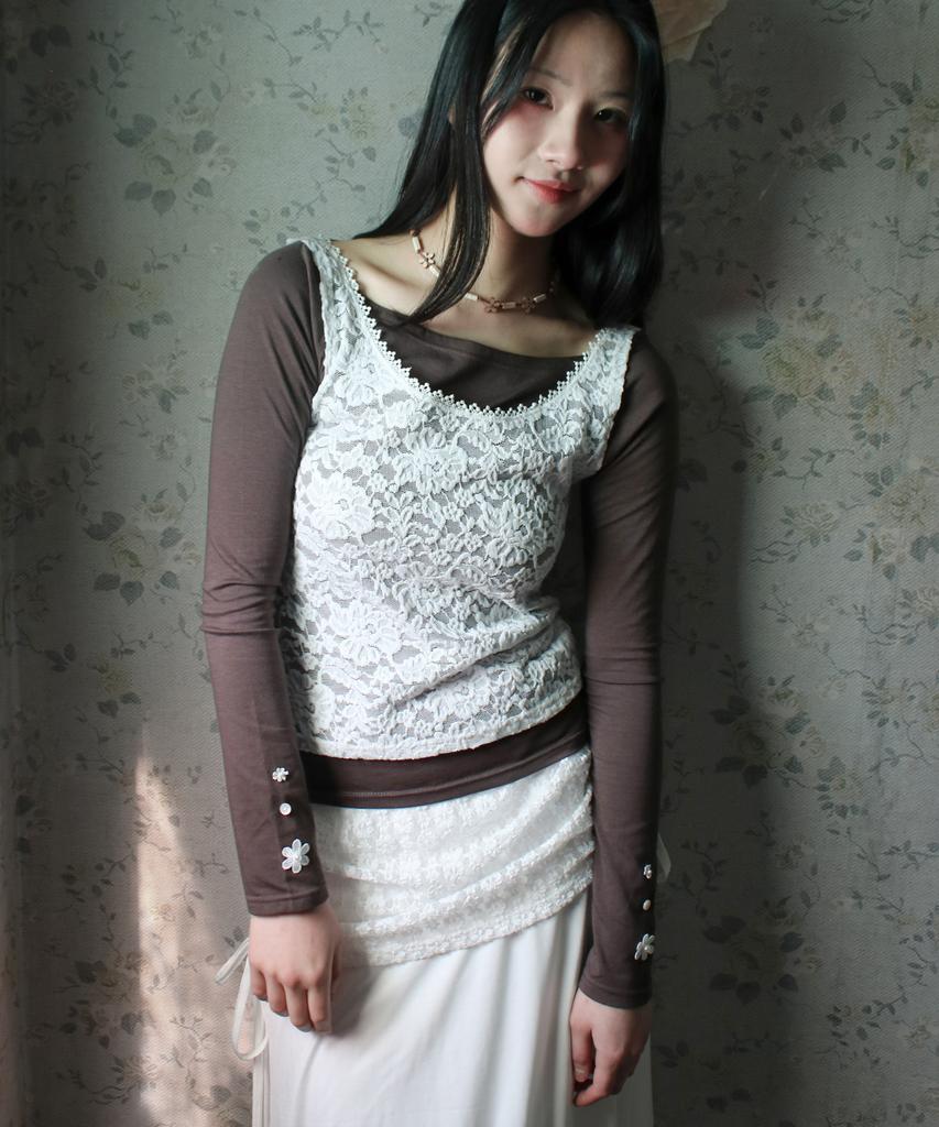 RUBATI Sasha Lace Petit Bustier_Ivory