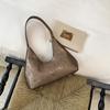 Large-capacity, Simple, Trendy Underarm Design, Fashionable Texture, Single-shoulder Crescent-shaped Bag