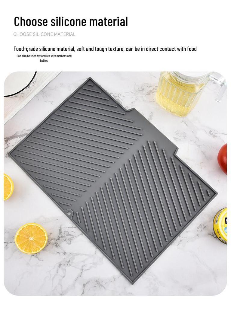 Silicone Non-Slip Heat-Resistant Kitchen Countertop Mat