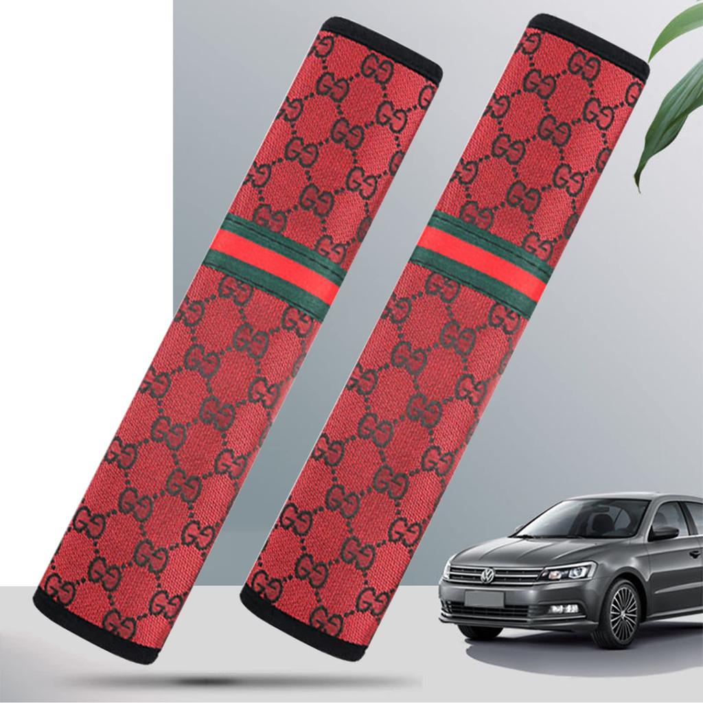 Seat Belt Covers 2 Pcs Seat Belt Pads Car Accessories Shoulder Neck Protection Seat