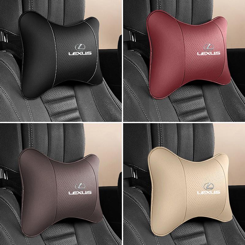 For Lexus GS IS LS500h ES260 ES300h RX350h NX260 UX260 LM LC RZ450e TX Lexus Car Seat Headrests Auto Neck Pillow Lumbar Pillow