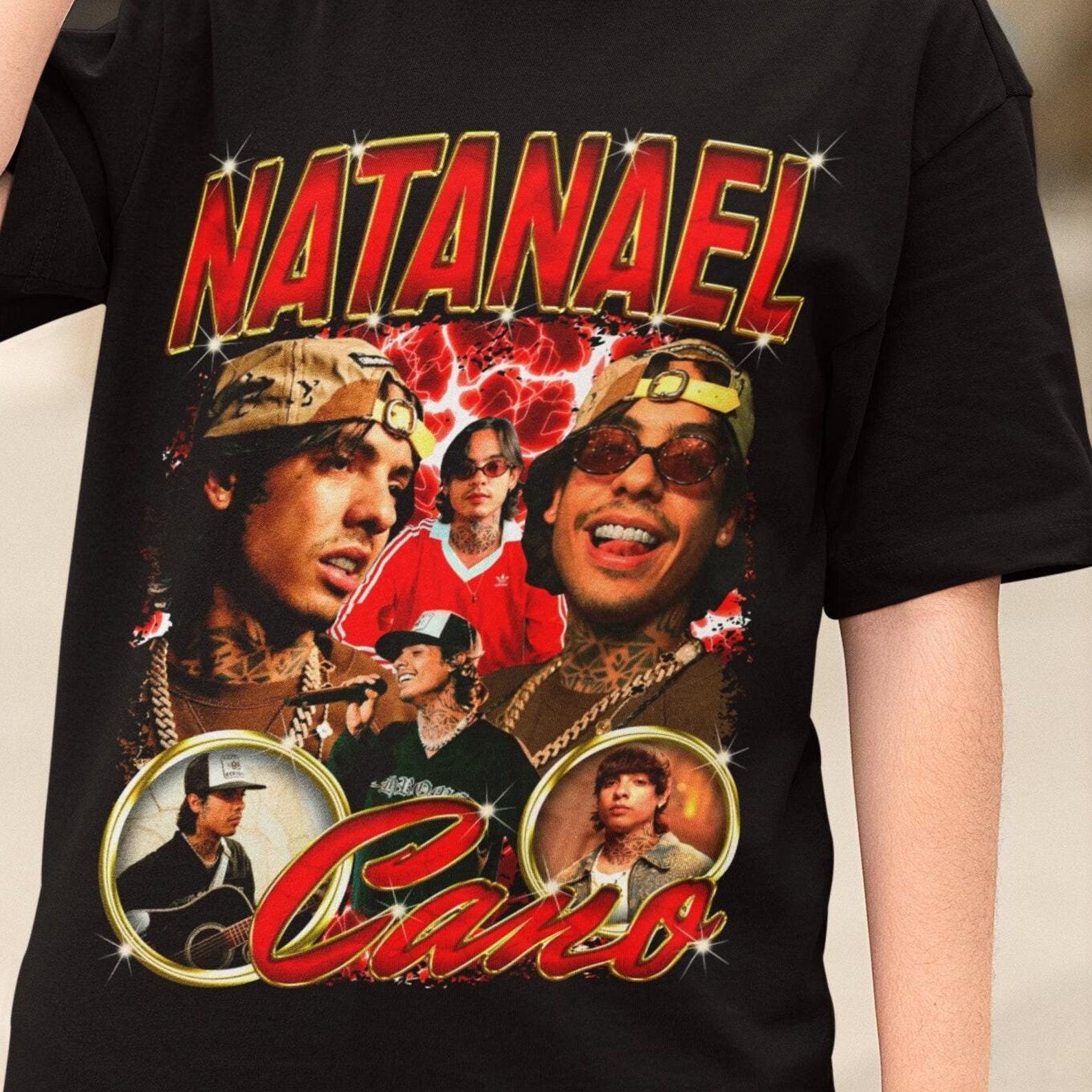 Natanael Cano Vintage Retro Unisex T-Shirt | Nata Montana Shirt | Natanael Cano Fan Gift | Natanael Cano Shirt | Corridos Tumbados CT Merch 3XL