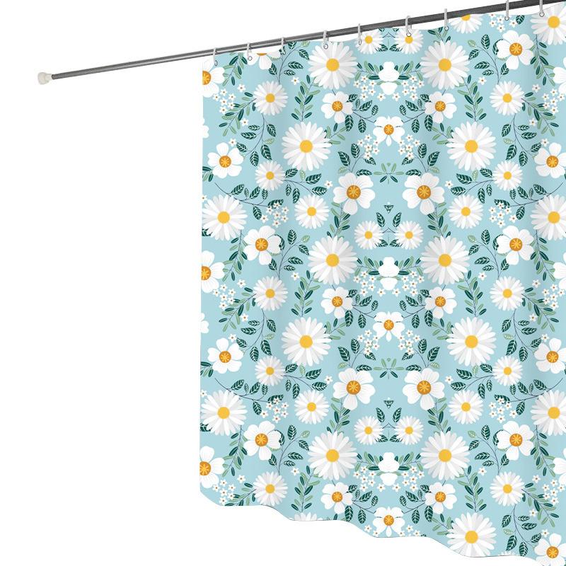 

Полиэстеровая занавеска для душа с принтом Magritte, утолщенная водонепроницаемая, устойчивая к плесени, универсальная занавеска для ванной комнаты 100*180cm