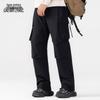 XueZhongFei Women's Flared Down Winter Utility Pants