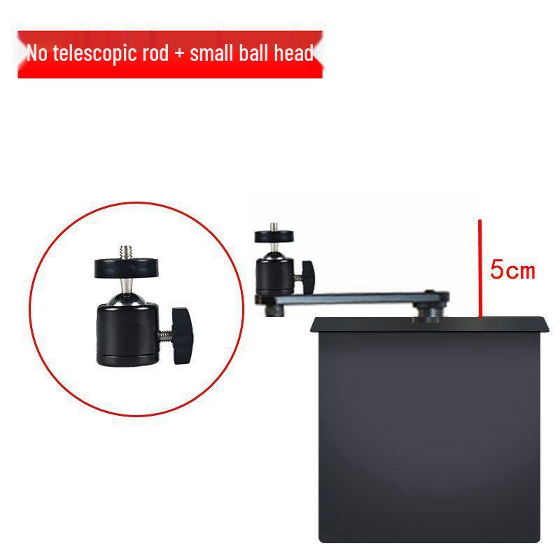 Universal Foldable Phone Holder & Projector Bracket, No-Drill, Wall-Mounted for Home or Sofa Use