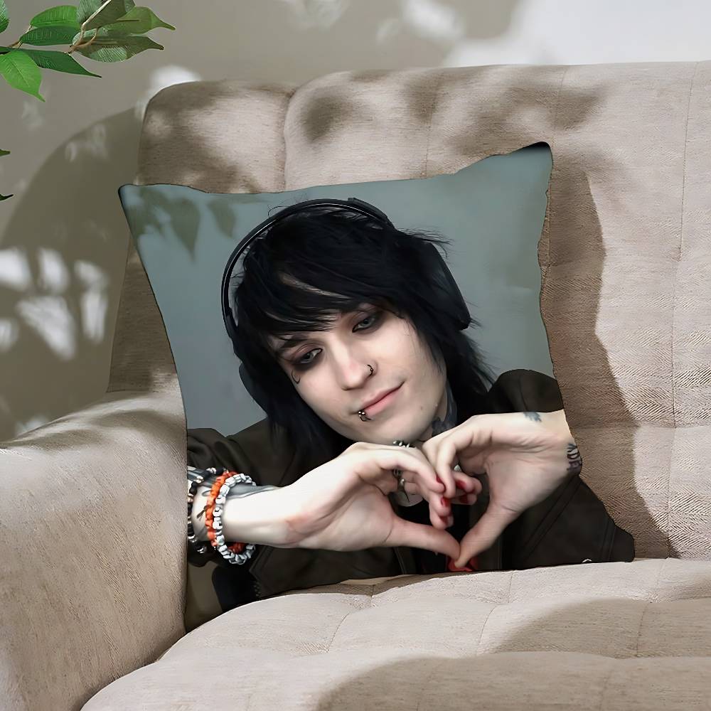 CoolJake Webber Johnnie GGuilbert Customizable Square Pillowcases Stylish And Soft Perfect For Beds Cars And Sofas