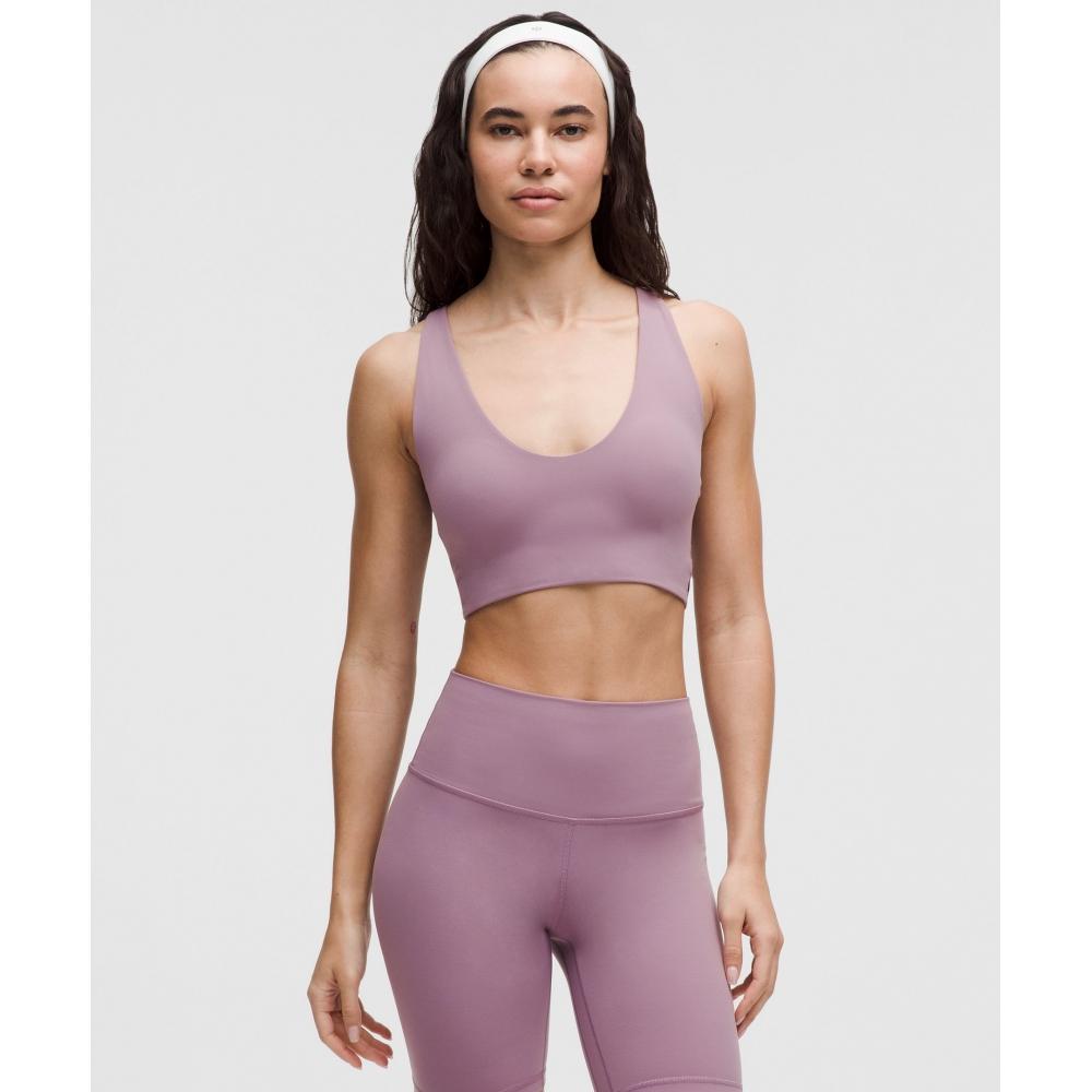 

Lululemon Bend This SCoop And Cross BrA Light Support A C Cups lAvender Lux XXS/XS