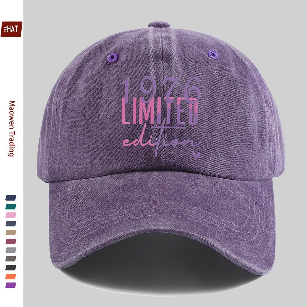 pc Fun meter Letter Print Baseball Cap Unisex Design Sun Hat MultiColor Available Papa Cap Comfortable Lightweight Sun