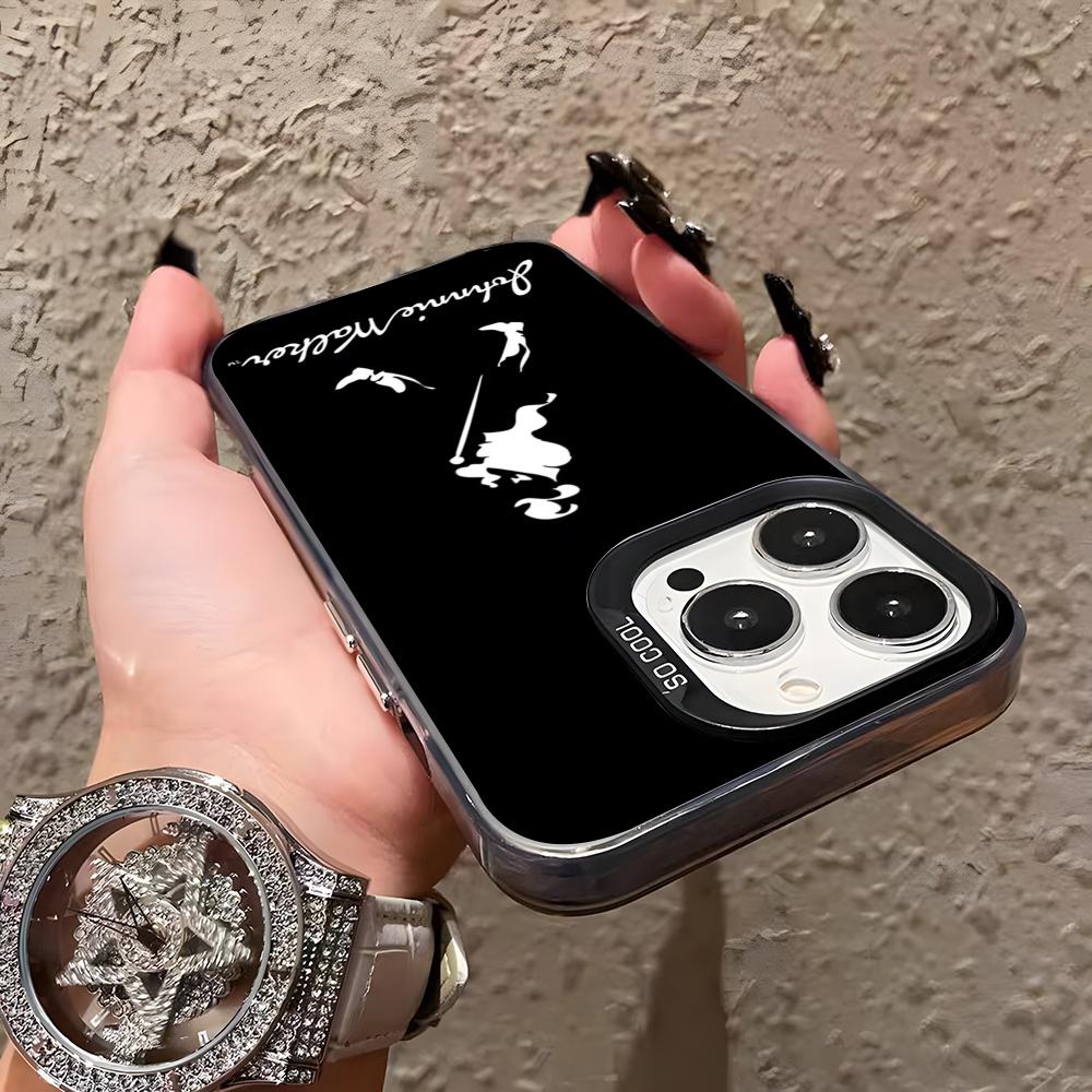 JohnnieS WalkerS Logo Phone Case For IPhone 17 Pro Max 16 Pro Max 15 14 13 11 12 Mini Xs X Xr 7 8 Plus Se Color Silver Cover