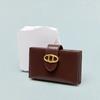 Burgundy Bottalato Leather Accordion Card Wallet AAHO6E322D3