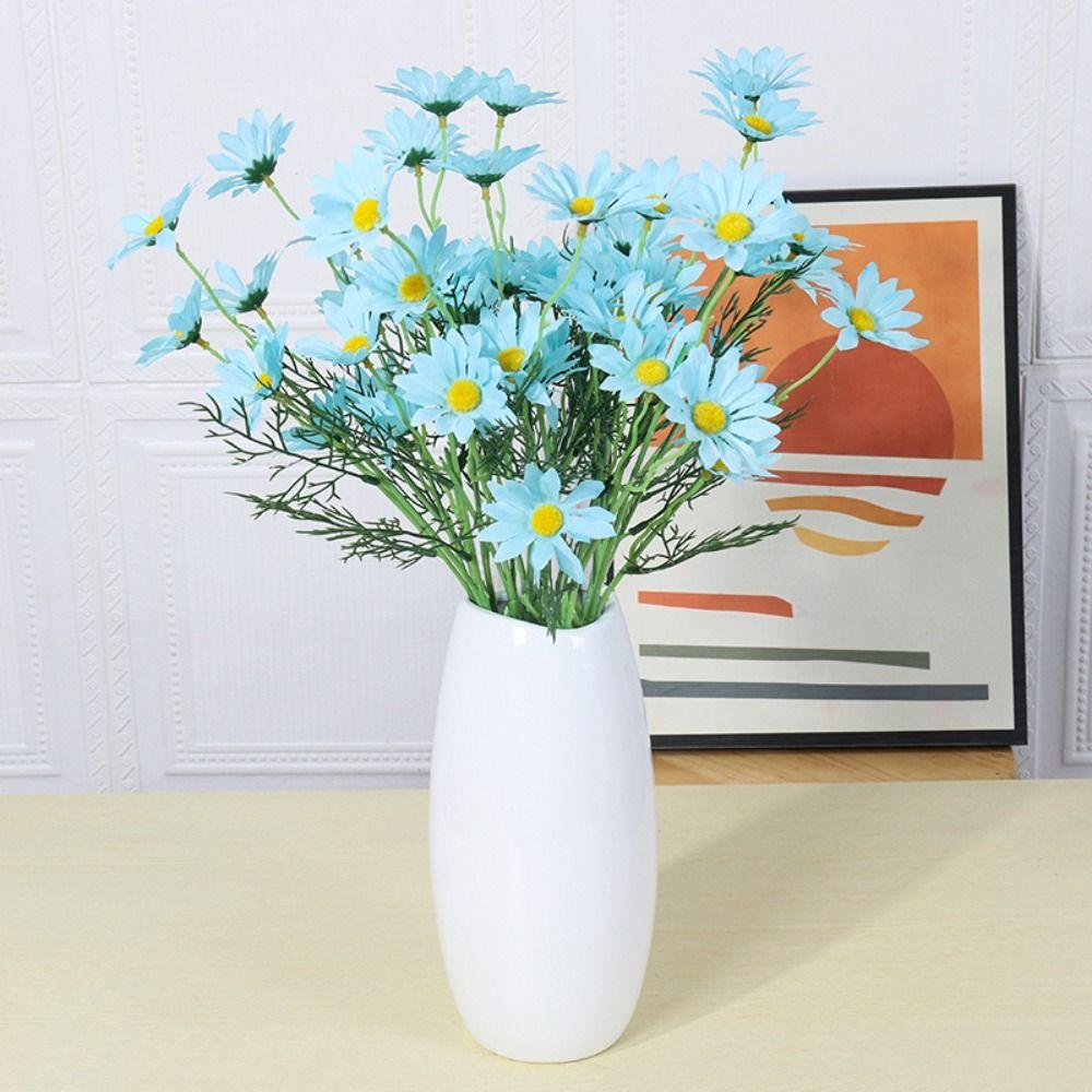 Long Branch Artificial Daisy Flowers Multi-color Imitation Chrysanthemum Flowers  Home Decor