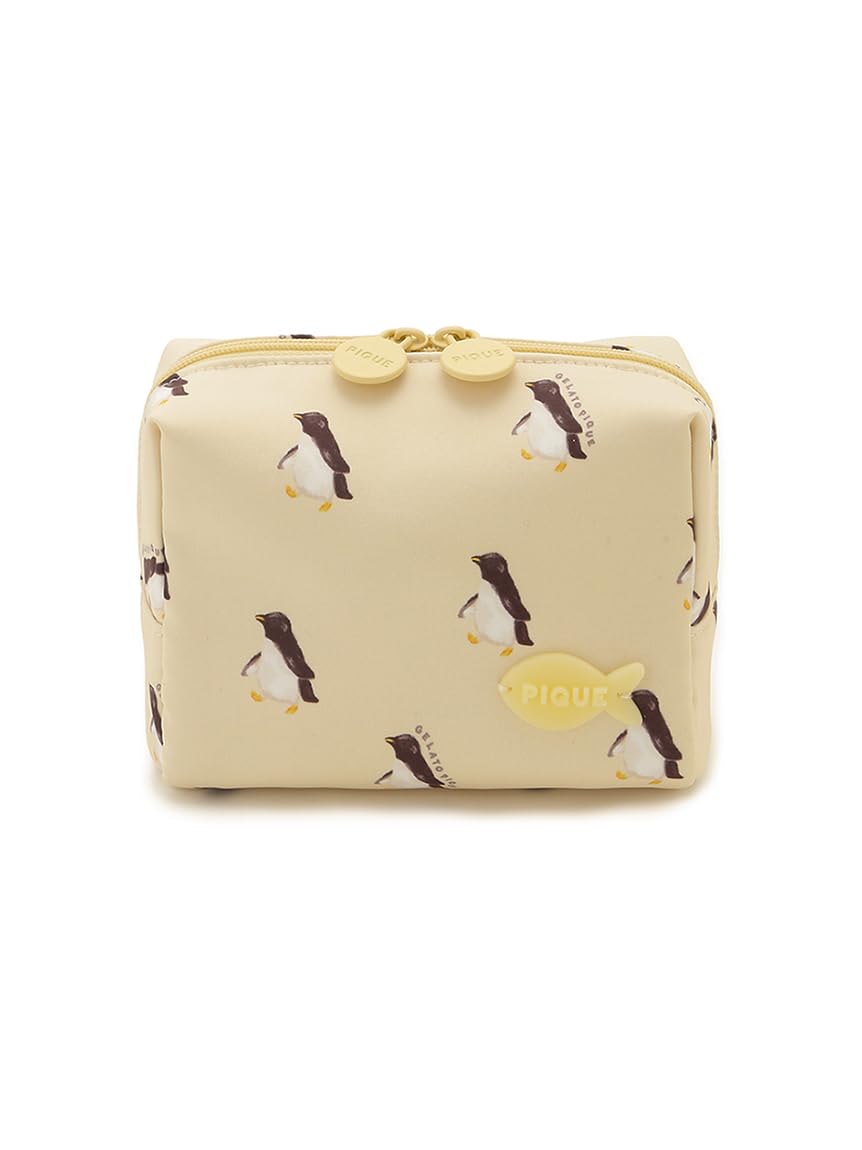 Sea Animal Print Pouch PWGB262666 YEL F [Gelato Pique] Women s