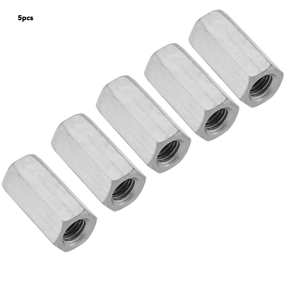 5pcs   Rod Nut Hex Hexagonal Sleeve Nut Standoff Threaded Fasteners ( *38)
