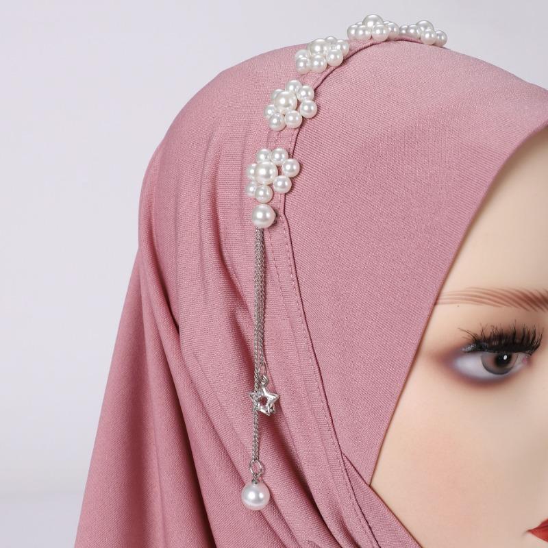 Women S Ethnic Pearl Decorated Headwrap African Style Cap