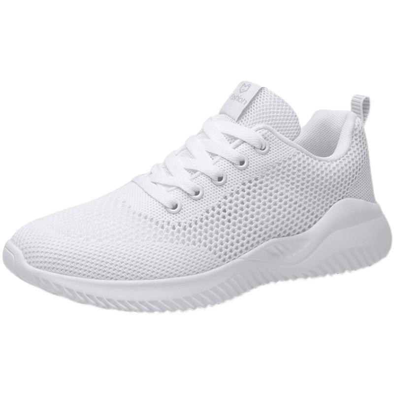 Sommer leichte Netzschuhe weiche Sohle hohl Single-Mesh flacher Absatz Netz atmungsaktiv lässige Laufschuhe