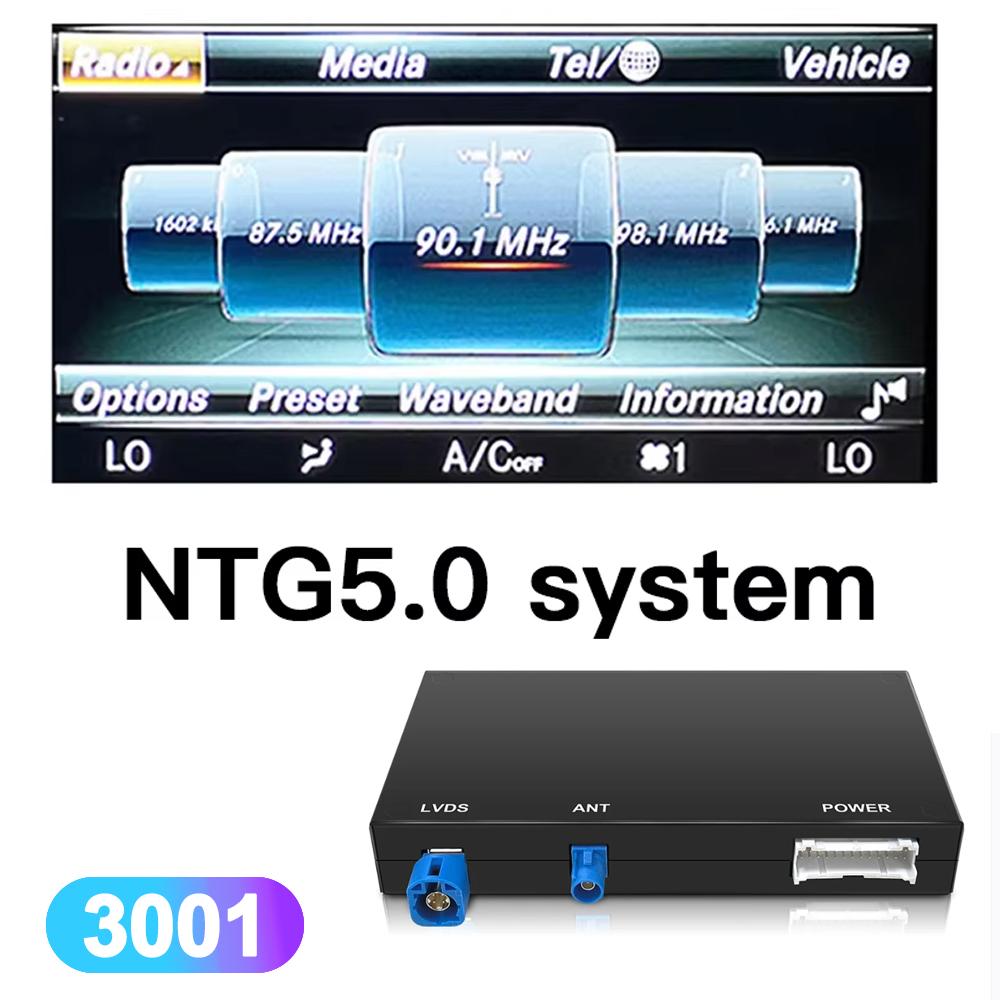 For NTG 5.0 Wireless CarPlay Adapter Android Auto Module For Benz For C GLC W205 A CLA GLA B E GLE CLS With Bluetooth