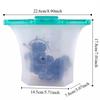 Food-grade Silicone Fresh-keeping Bag 1000ml Food Storage Bag Freezer Seal Bags  Kitchen Tool