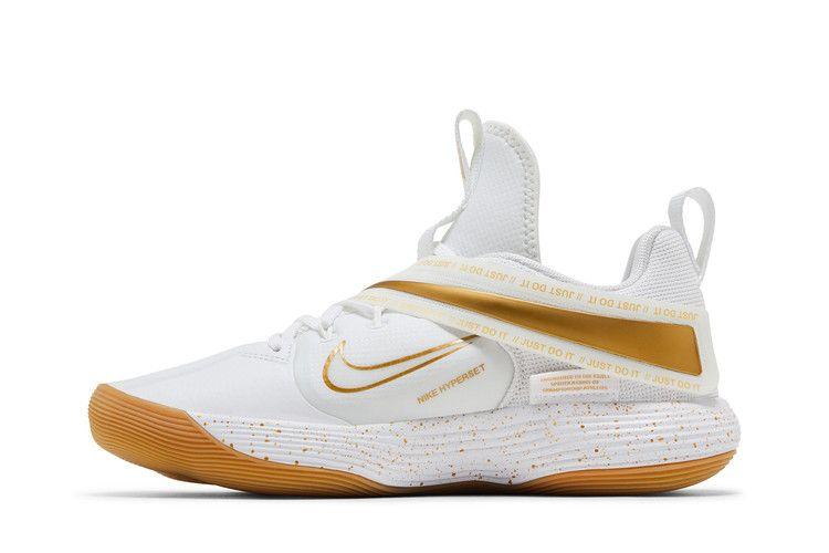 Nike React Hyperset SE White Metallic Gold
