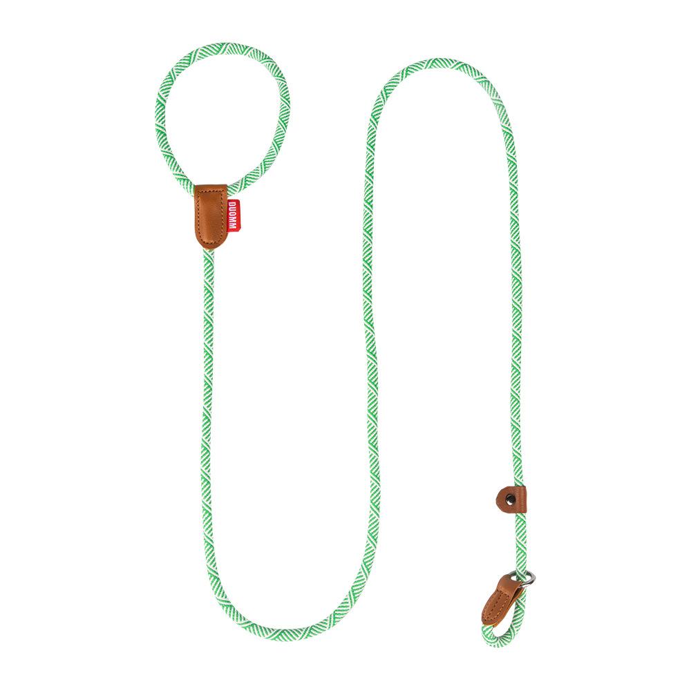 

Pet leash Outdoor explosion-proof rush P rope Dog walking rope Puppy Bichon Pomeranian Teddy Dog training leash 1.0cm*150cm трава зеленый