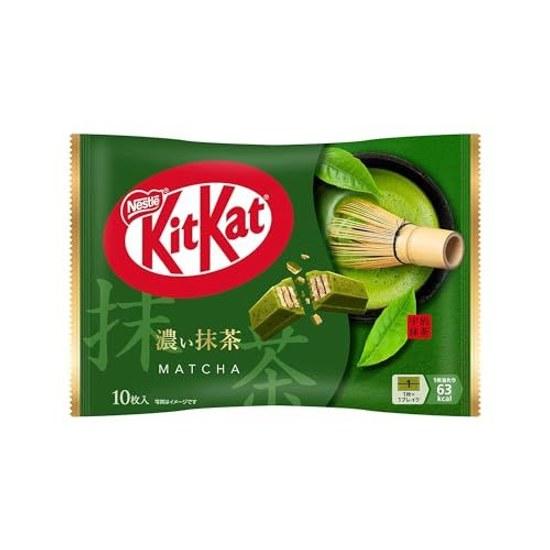 Ciocolată Capacitate Mare Nestle Japonia Kit Kat Matcha Bogat 10 bucăți 14 pungi Gustări Ambalate Individual