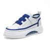 Trendy men's shoes spring and summer new little white shoes elastic edge buckle design lazy shoes personalized versatile color matching air cushion t