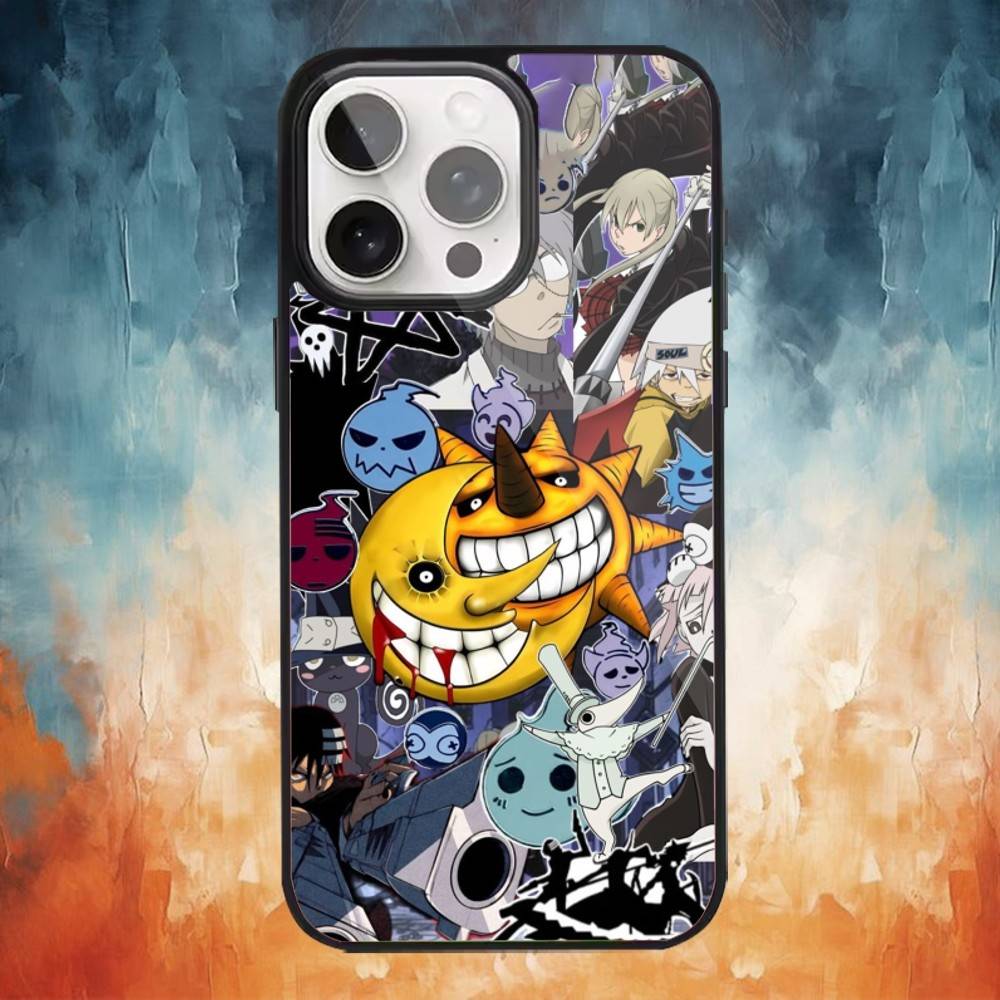 

S-Soul Comics E-EaterS Phone Case For iPhone17,16,15,14,13,12,11 Plus,Pro Max Magnetic Magsafe Wireless Charging iPhone15PRO