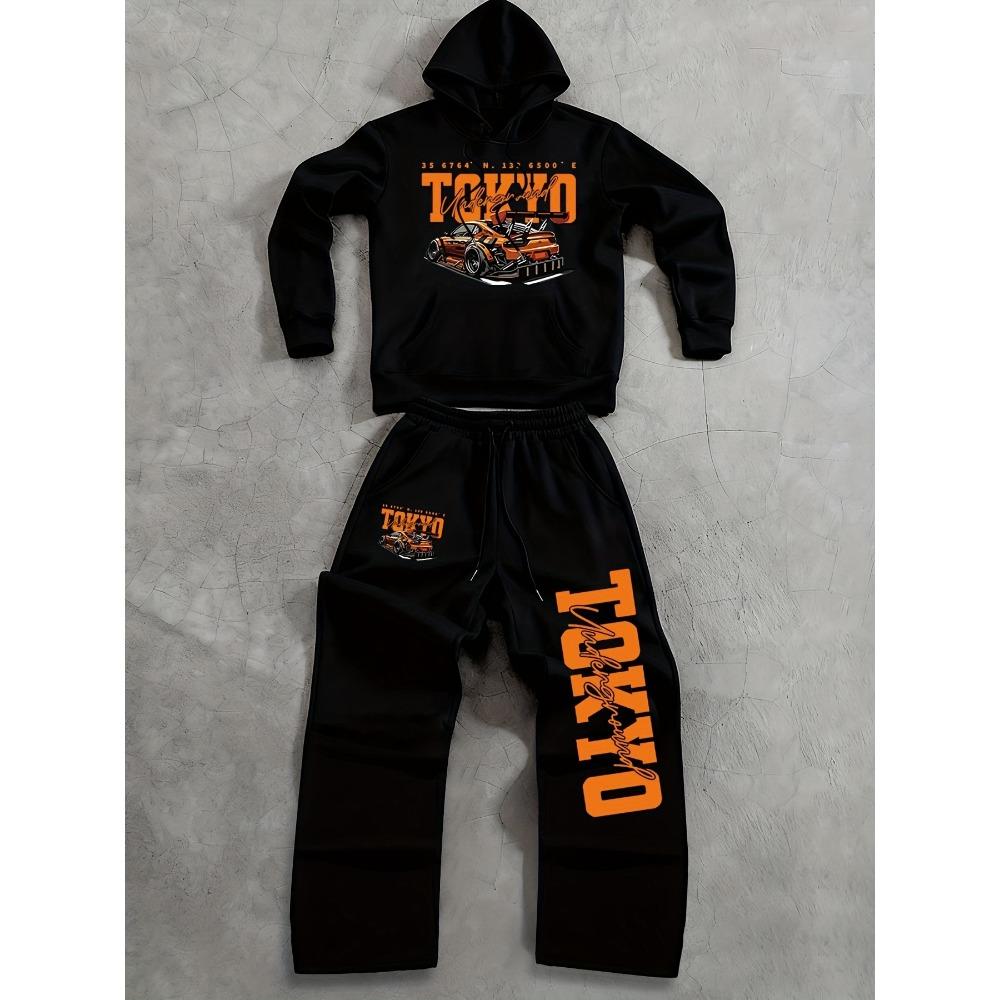 

Men s Outdoor Casual Pullover, Spring and Autumn Long Sleeved Sportswear Set, Casual Classic Cool Street Style, Suitable for Outdoor Wear S
