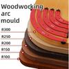 Woodworking Round Corner Radius Templates for Woodworking Arc Mold, Router Table Corner, Radius Jig Wooden Board Arc Cutting Auxiliary Tool for