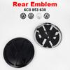 119mm 111mm ABS Car Front Grille Badge For VW 6C0853600 Volkswagen Polo 2014-2018 Rear Trunk Emblem Lid Logo Sticker Accessories  ME2