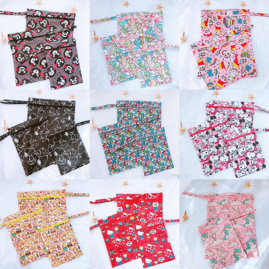 Chan Travel Shin Storage Bag With Waterproof Material For Diapers Baby