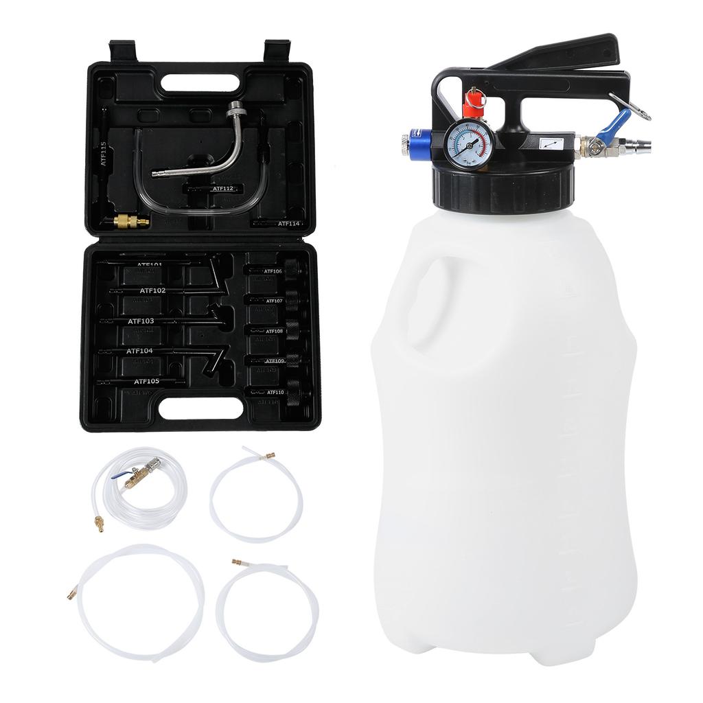 10L Pneumatic Automatic Transmission Oil Filling Dispenser Gear Box Oil Fluid Change Tool Kit