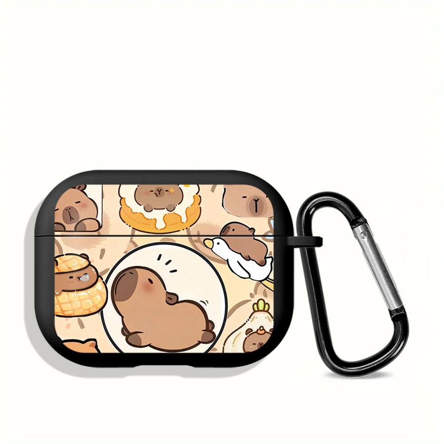 Cartoon Pattern Of Capybara Case For Airpods 1 2 Pro2 Pro Pro3 4 3 Earphone Cases Cover Airpods Pro