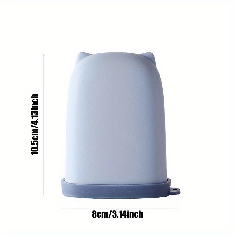 Săpună pentru duș Suport mic pentru săpun, rezistent la apă, cu capac din silicon, cutie portabilă multifuncțională pentru săpun