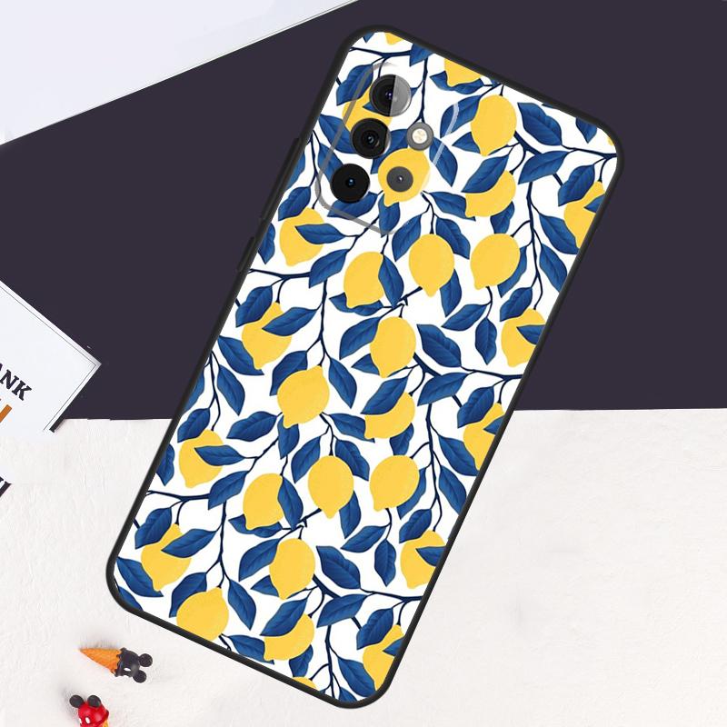 

Summer Fruit Lemon Case For Samsung Galaxy A22 A16 A33 A36 A56 A26 A15 A55 A53 A35 A32 A52 A54 A34 A14 A05 A06 Samsung A25