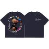 Rapper Chris Brown Graphic T Shirts Unisex Unisex Clothing Fashion Hip Hop Short Sleeve Tshirts Summer Casual Loose Cotton Tshirt