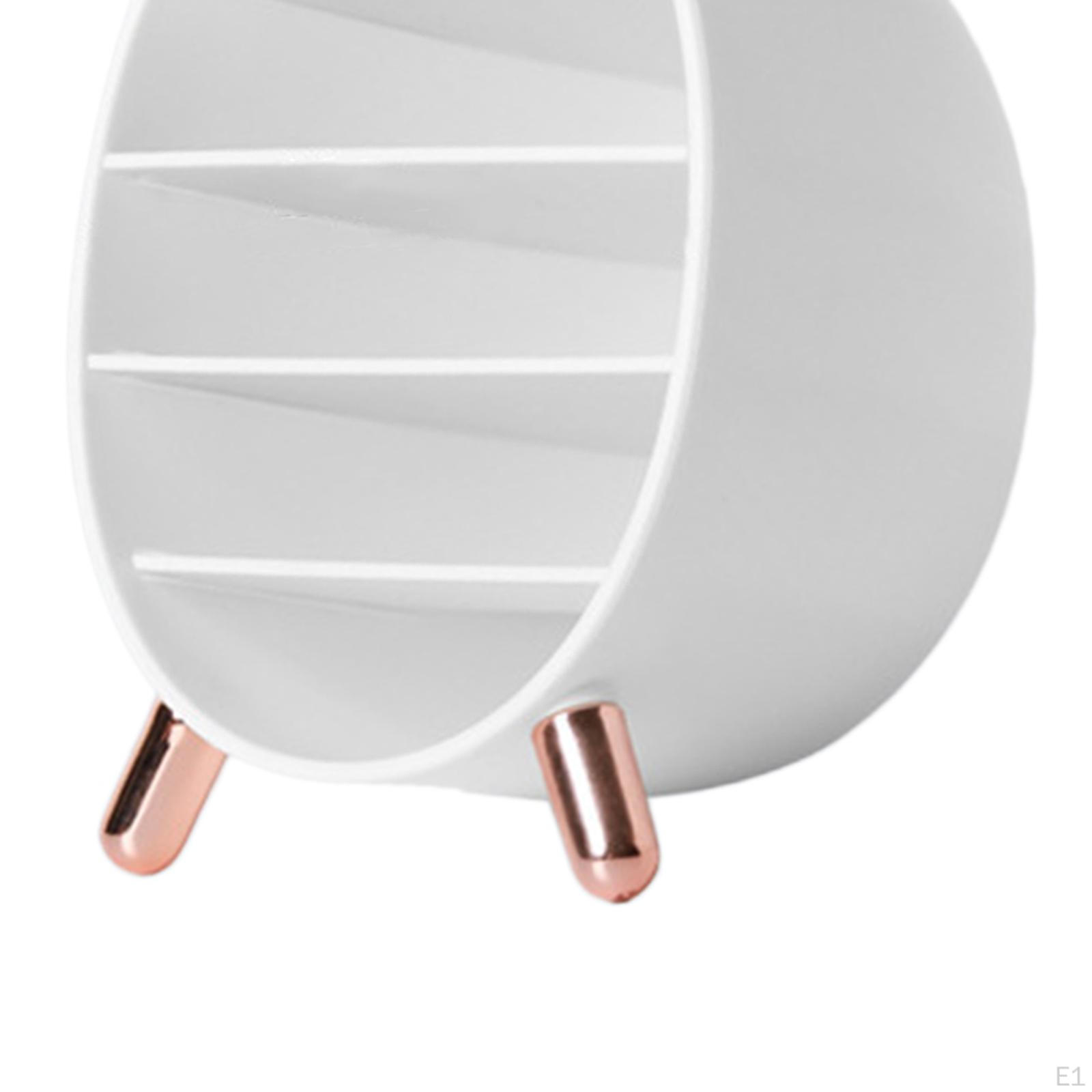 Коробка-органайзер для макияжа с 5 отделениями и ящиком для палитр косметических кистей — фото 5