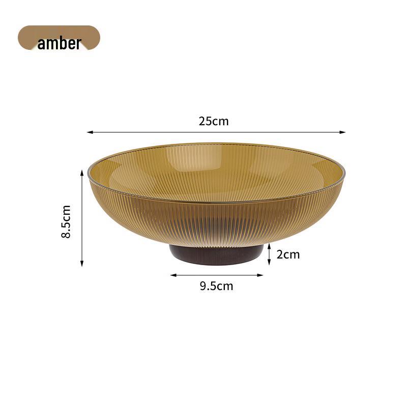 

ZISIZ Transparent Decorative Multi-purpose Tray