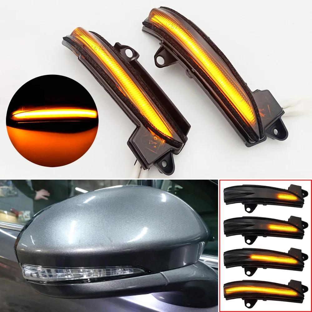 A Pair Dynamic blinker For Ford Fusion Mondeo USA Version LED Turn Signal Mirror light 2013 2014 2015 2016 2017 2018 2019 2020