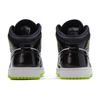 Jordan 1 Mid Black Cyber Mystic Green GS BQ6931-003