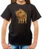 Space Bison - Kids T-Shirt - Buffalo - Animal - Vet - Love - Gift