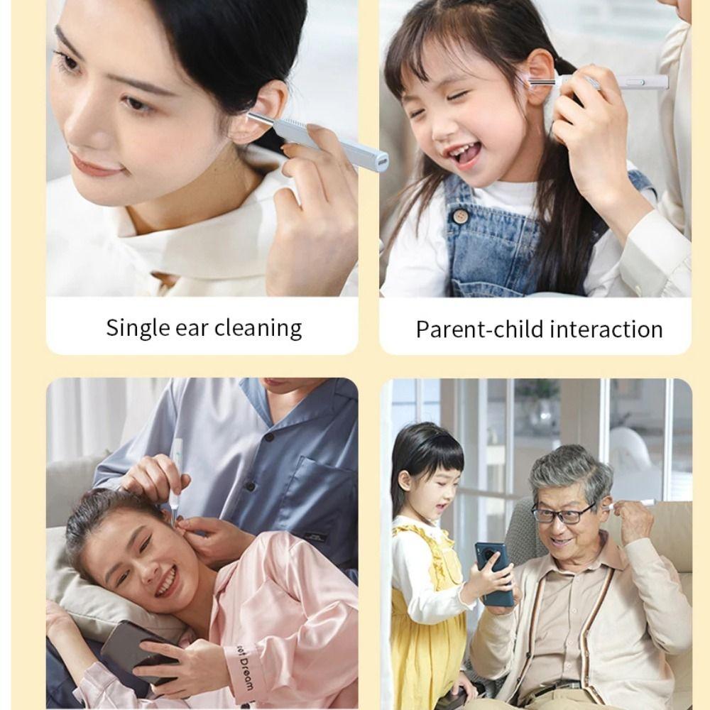 HD Camera Visual Ear Cleaner Wireless WiFi Wireless Otoscope Ear Cleaning Tools  Ear Cleaning