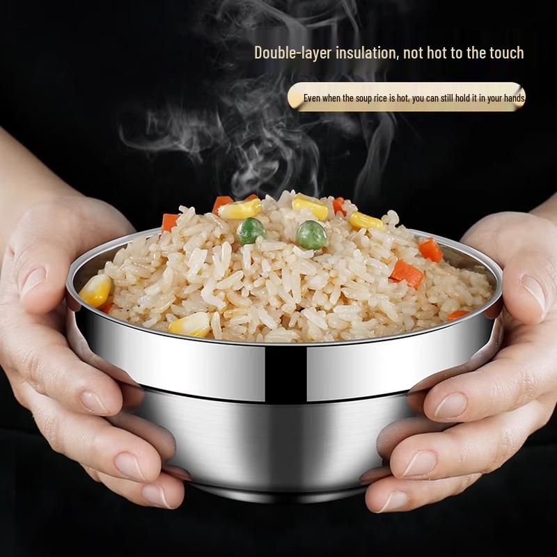 Danshi Zhiyuan 316 Stainless Steel Double-Layer Insulated Bowl