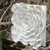 Wall Decoration Wall Hanging Ceramic Handmade Three-dimensional Rose Artificial Flower Porcelain Painting Picture Frame