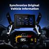 EKIY 5 Inch Motorcycle GPS Navigation CarPlay Android Auto Screen Mirroring Screen For BMW Wonder Wheel Controls Moto Monitor