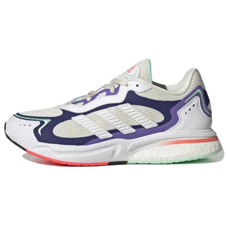 Adidas Sn 1997 Comfortable Versatile Fabric Durable Breathable Low-Top Casual Running Shoes Women sneaker White Purple GW2736