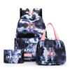 3Pcs/set Anime Demon Hunters Printed Backpack with Shoulder Bag Pengcil Case for Teenager Large Capacity Waterproof Bookbag Back To School Gift