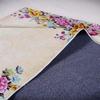 Dekoratives spezielles Design, moderne Blumenteppiche, gemusterte, rutschfeste Unterseite, waschbar