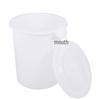 HESDIGE Large Capacity Round Plastic Storage Bucket