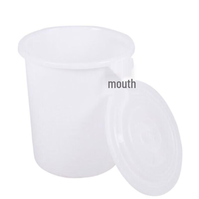 HESDIGE Large Capacity Round Plastic Storage Bucket