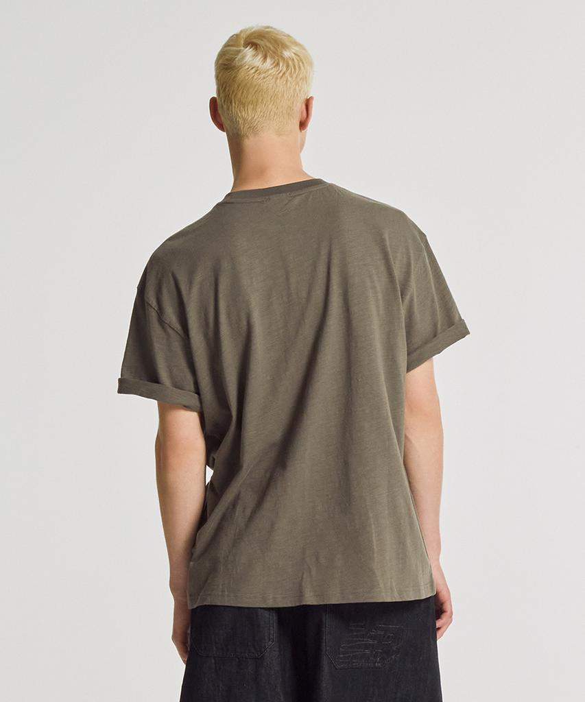 Nyuballanseu Nbnegca033 / Uni Sun-Kissed Slub Short Sleeve Tee (Gray)